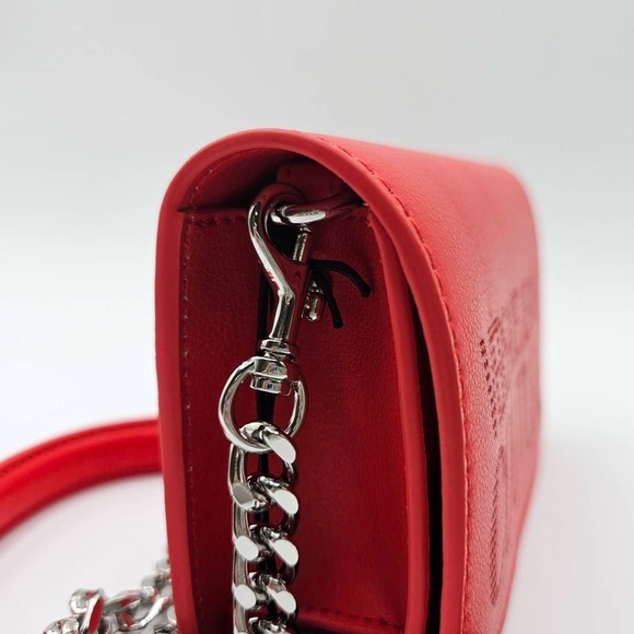 Versace Jeans Couture Red Logo Shoulder Bag - Picture 6 of 14